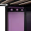Full Loft Bed With Lighted Computer Desk, Keyboard Tray, Storage Shelves And Blackout Curtain-802844047