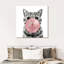 Kitty Bubble Gum - impression sur toile tendue-64895924