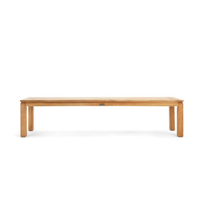 Winston All-Natural Teak Outdoor Dining Bench