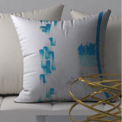 Glitter Endless Square Pillow Cover & Insert