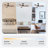 42" 3 - Blade Modern Farmhouse Small Room LED Ceiling Fan with Light and Remote-1997669444