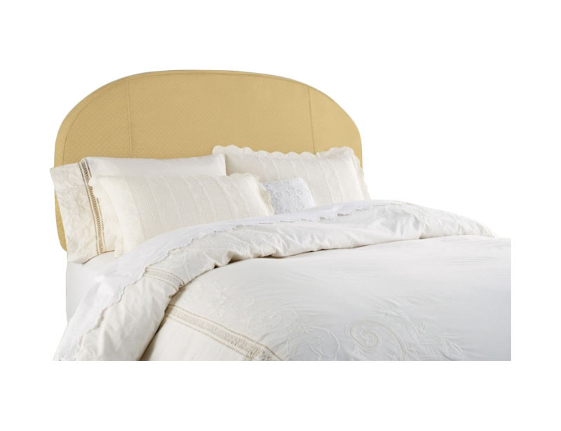 Tête rembourrée diamond matelassé, Très grand, Brique