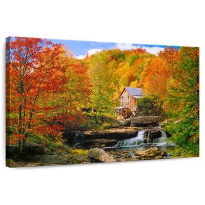 Alvord Babcock State Park In Autumn