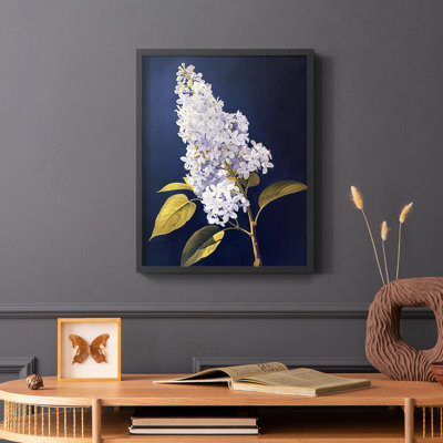 Série FLORAL CLxxx - reproduction encadrée de qualité supérieure - prête à être accrochée - aucun clou requis