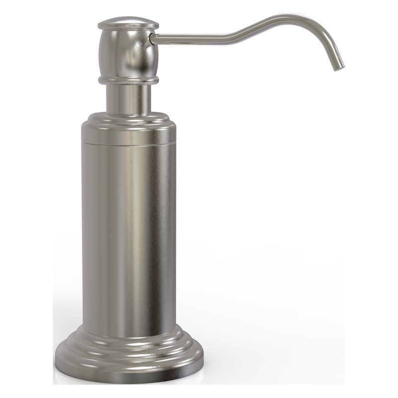 Distributeur de savon sur pied Beresford, Nickel satiné