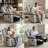 34”W Upholstered Swivel Reclining Rocking Chair-702031714