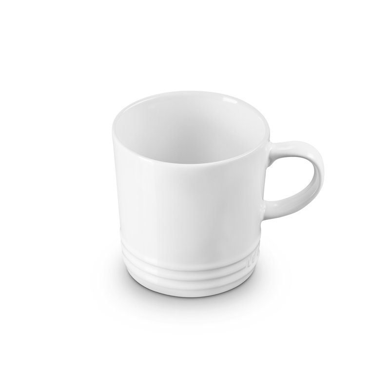 Le Creuset London Coffee Mug, 350ml, White