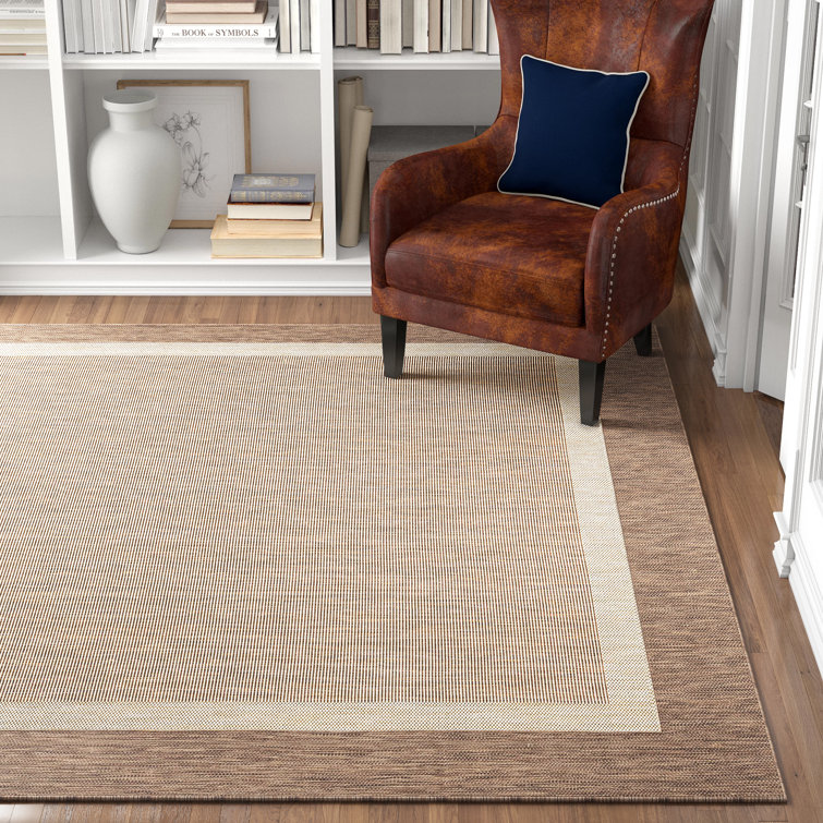 Tapis brun / crème Devon