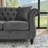 3-seater + 3-seater Combination sofa.Grey Velvet