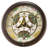 QXM391NRH Melodies In Motion Clock, Brown