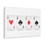 Art mural sur toile Ace Card
