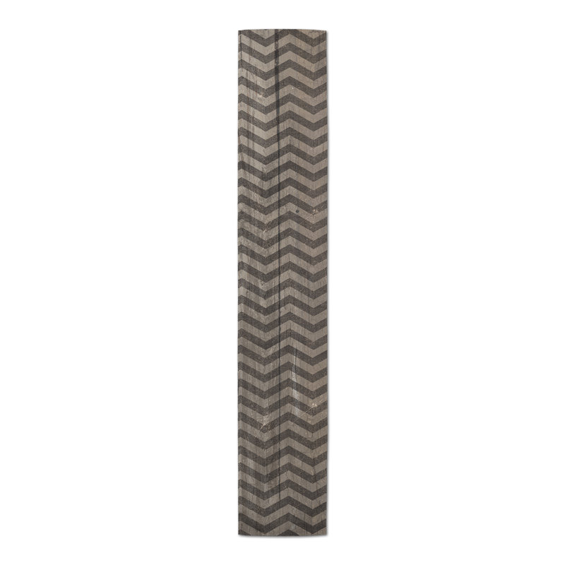 Chemin de table à chevrons, L 90 po x l 16 po