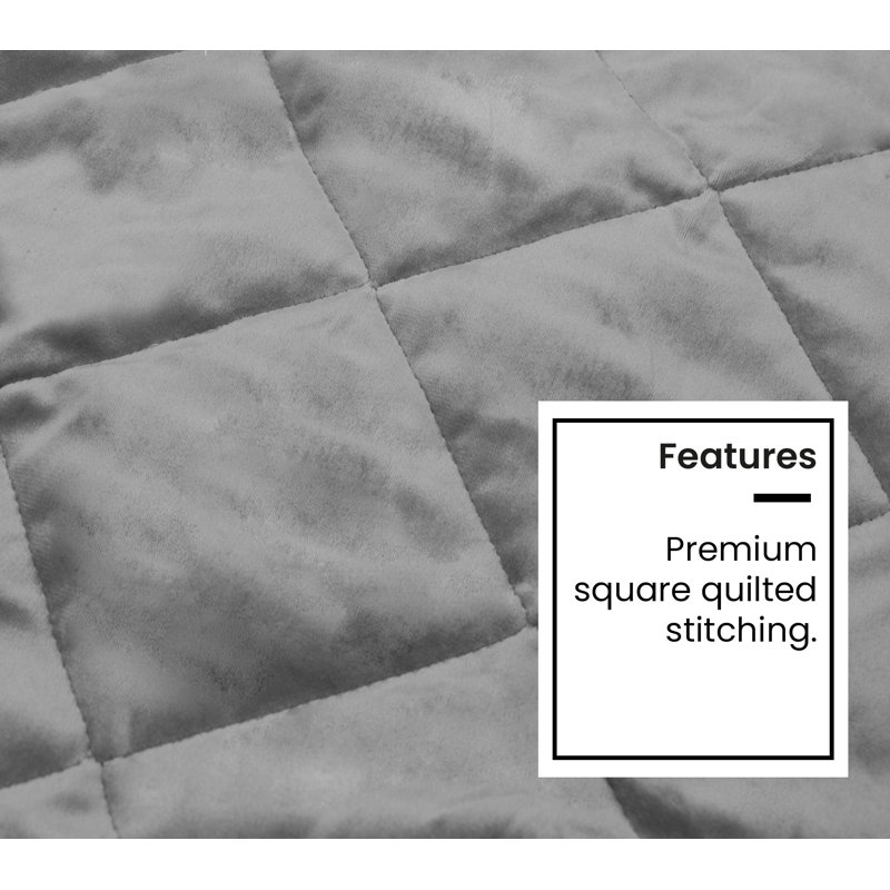 T-Cushion Slipcover, Silver, 172cm H x 180cm W x 172cm D
