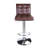 Ludly 32.5" Adjustable Spin Bar Stool-877580774