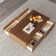 Xhevat Block Coffee Table with Storage, Fully Assembled