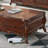 American retro carved storage coffee table
