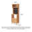 Modern Simple Multi-Functional Large Capacity Pantry Cabinet