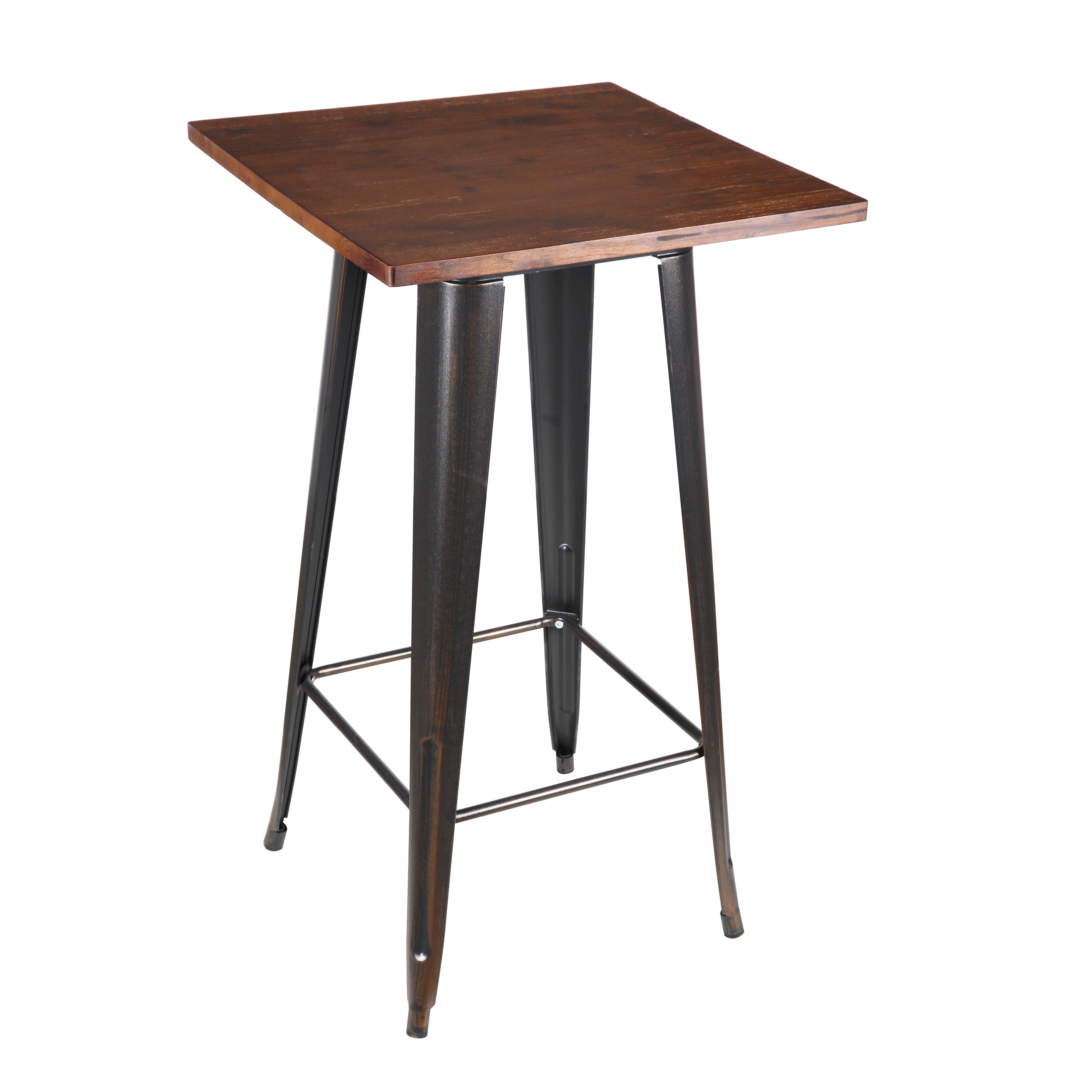 Williston forge overstreet online rustic pub table