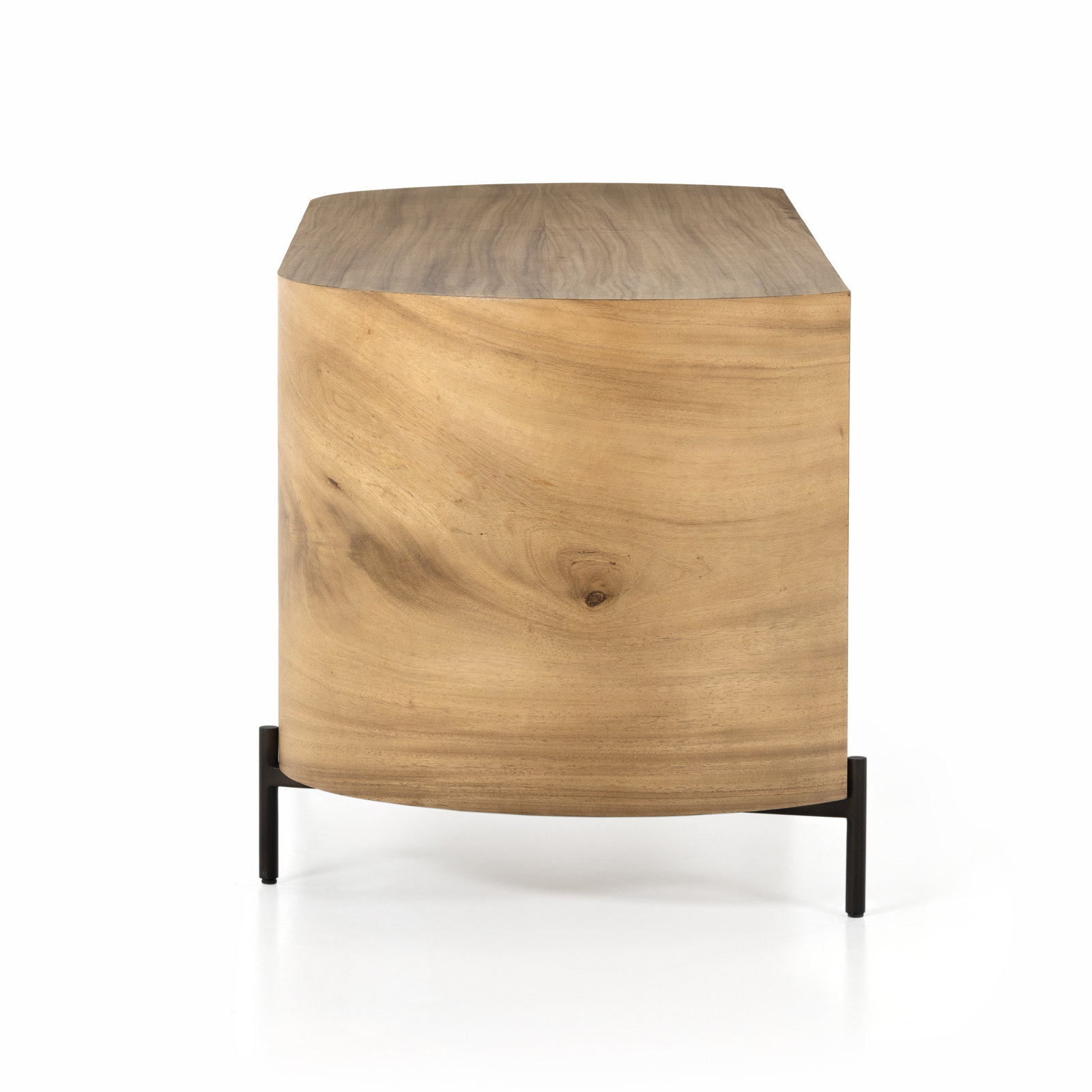 Cleary Executive Desk, Gold Guanacaste