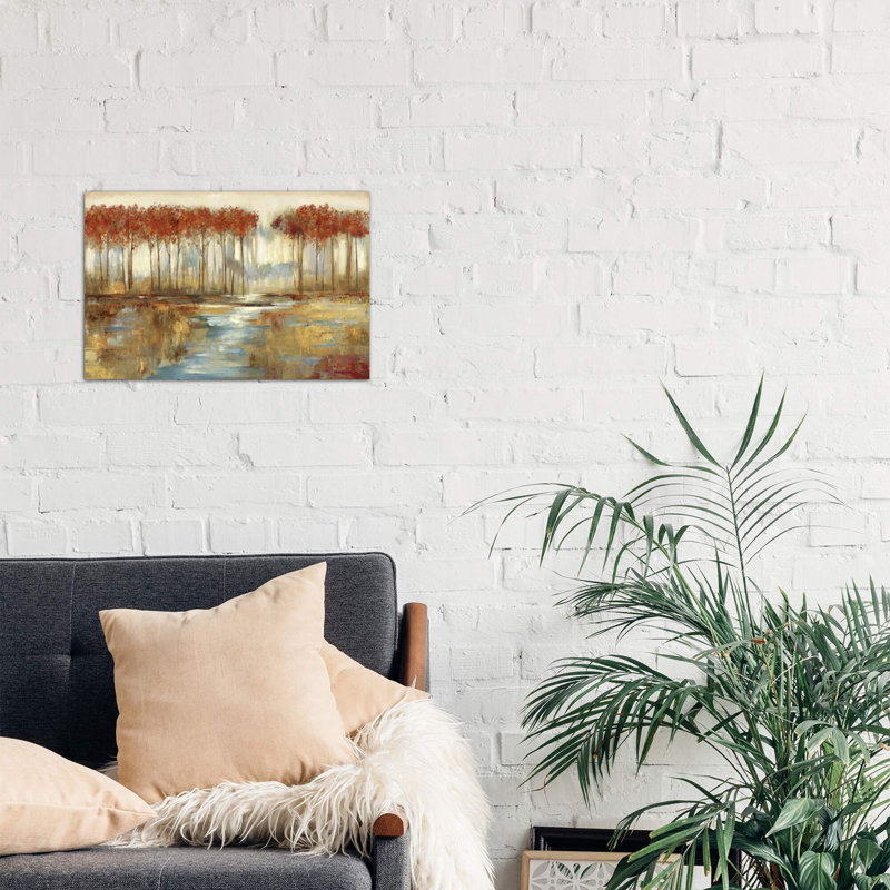 Gracious Landscape by Allison Pearce - Wrapped Canvas Painting, 66.04 cm H x 45.72 cm W x 1.91 cm D