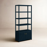 Elin Etagere Bookcase