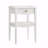 White 1-Drawer Nightstand-1853660475