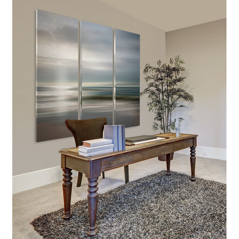 " Setting Sun " 3 - Pieces, 32" H x 48" W x 1.5" D