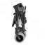 Chariot pliant convertible 3 en 1 avec banquette et tablette arrière rabattable, chariot utilitaire robuste de 180 L (capacité de 227 kg), noir-136449055