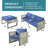 5-Piece Metal Outdoor Patio Conversation Sectional Seating Set With Cushions-571327579