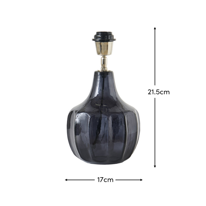 Glass Lamp Base Lamp