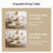 Pearlena Modern Dining Table Set-539561011-539561009