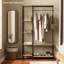 Armanda 100cm Industrial Pipe Clothing Rack