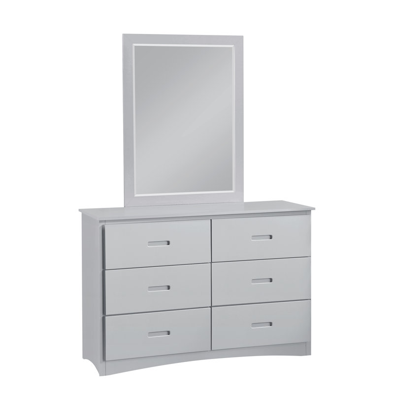 Fatma 6-drawer Dresser With Mirror