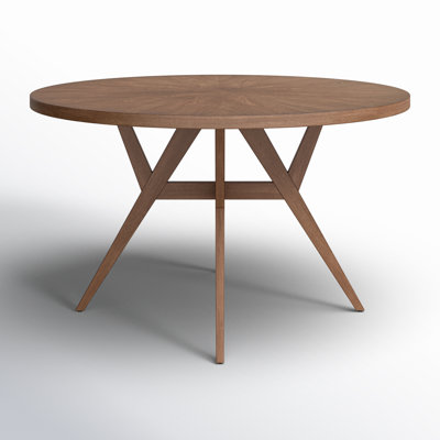 Ashyla Round Solid Wood Dining Table