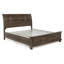Lit plateforme contemporain avec tête de lit Curve