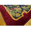 Antique Chinese Art Deco Room Size Wool Blue Rug