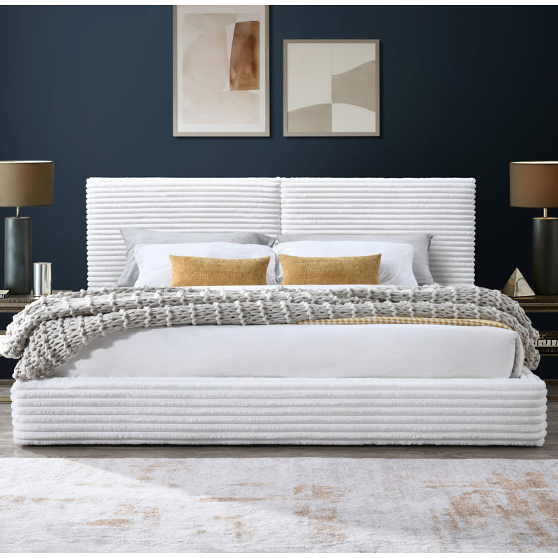 Lucia Mowbray Upholstered Platform Bed, King
