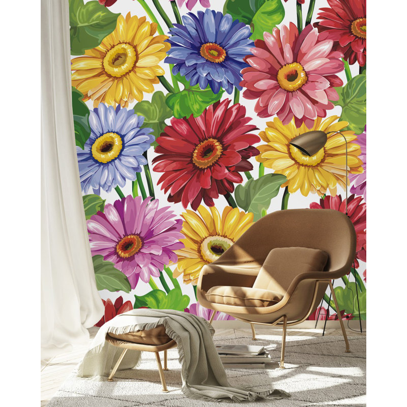 Murale pelez et collez, L 0,84 pi x L 8,34 pi