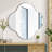 Aluminum Wavy Wall Mirror-97817012-97817013