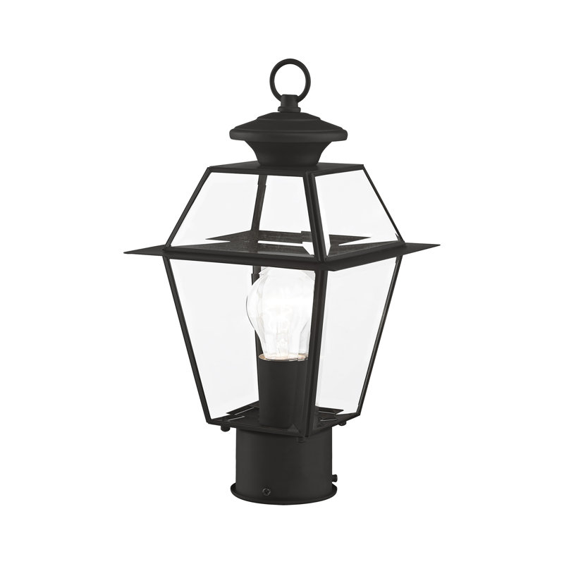 Tête de lanterne d'extérieur 1 lumière Amiree, Noir