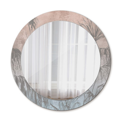 Huldar Glass Flat Wall Mirror
