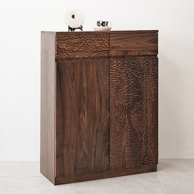 Fashionable retro style storage shoe cabinet