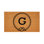 Monogramme nautique 28 x 16 po Coastal Coir Mat 