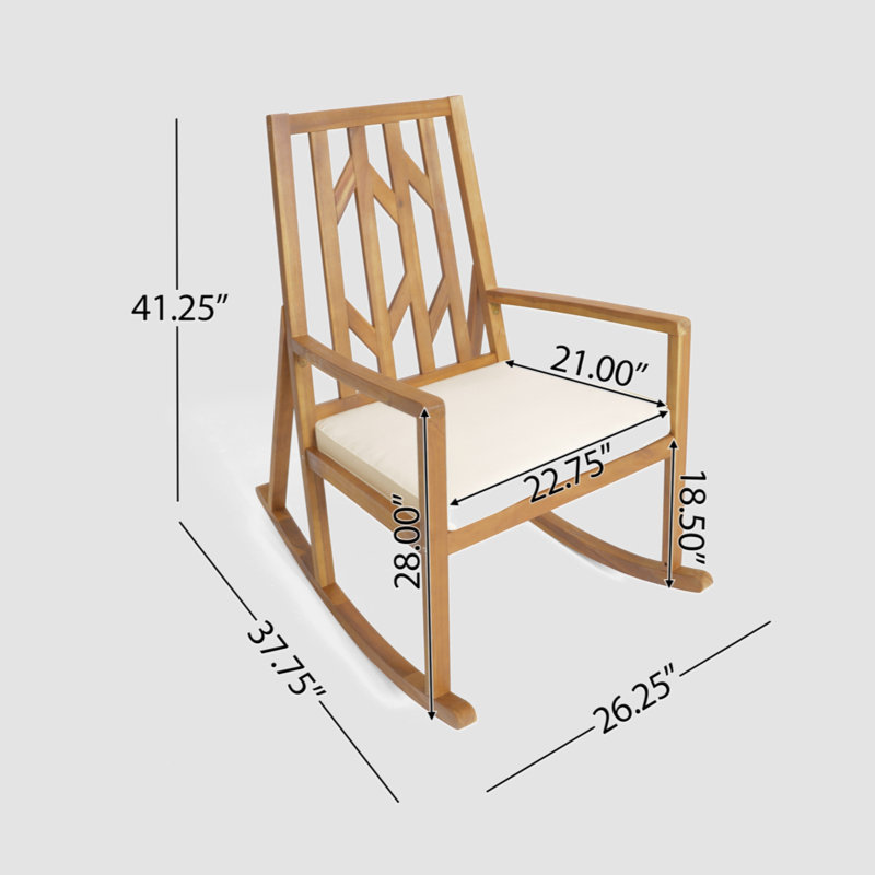 Chaise berçante Neema
