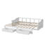 90*200cm Storage Daybed