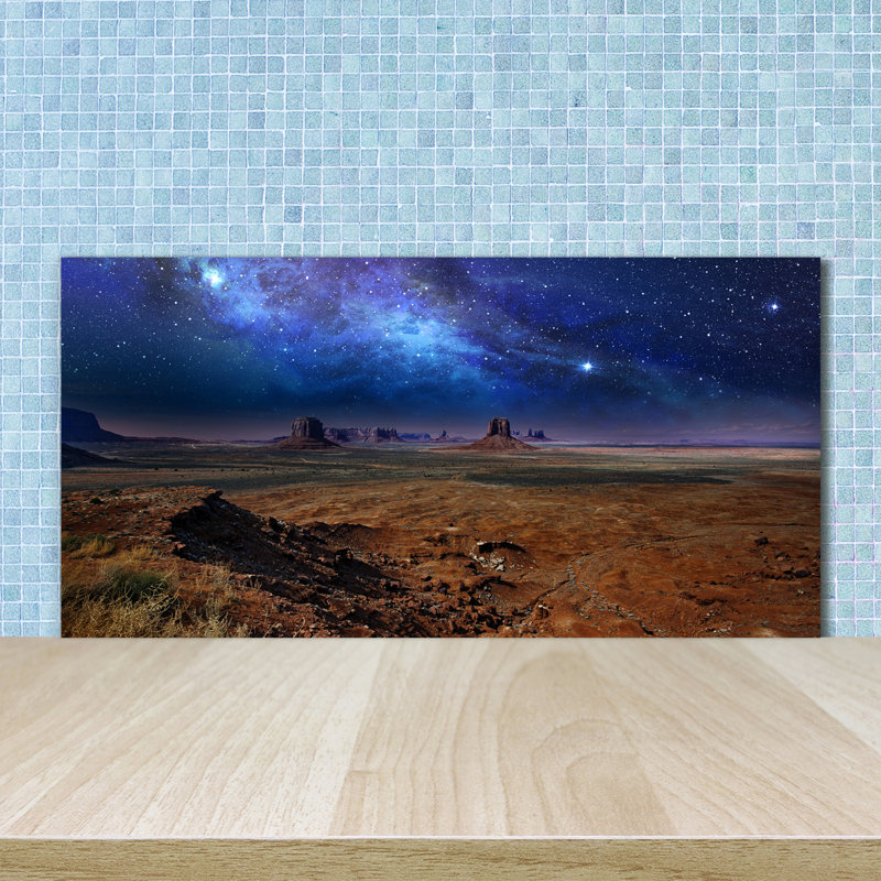 Sagatov 50cm W x 100cm L Glass Peel and Stick Panel