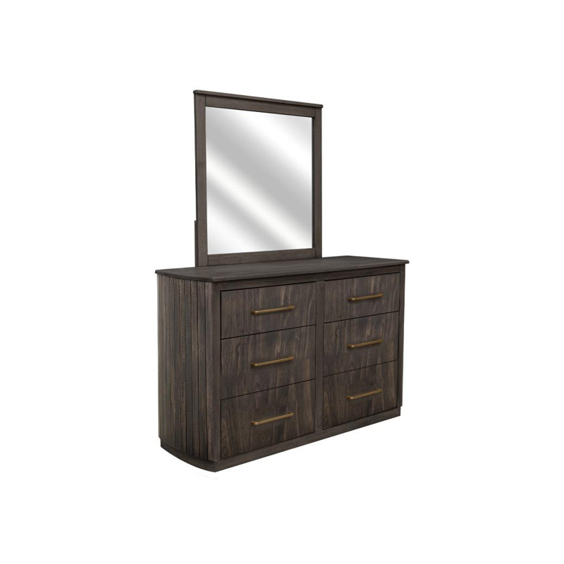 Commode 6 tiroirs Dark Mezquite