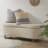 Boucle Flip Top Storage Bench Taupe See Below-125285667