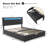 Upholstered Platform Storage Bed