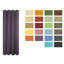 Gracierose Synthetic Eyelet Single Curtain Panel, opaque-17545184-17545177